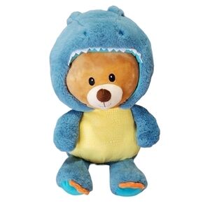 Teddy Bear SPARK Create Imagine wearing a Dinosaur costume Plush Bear